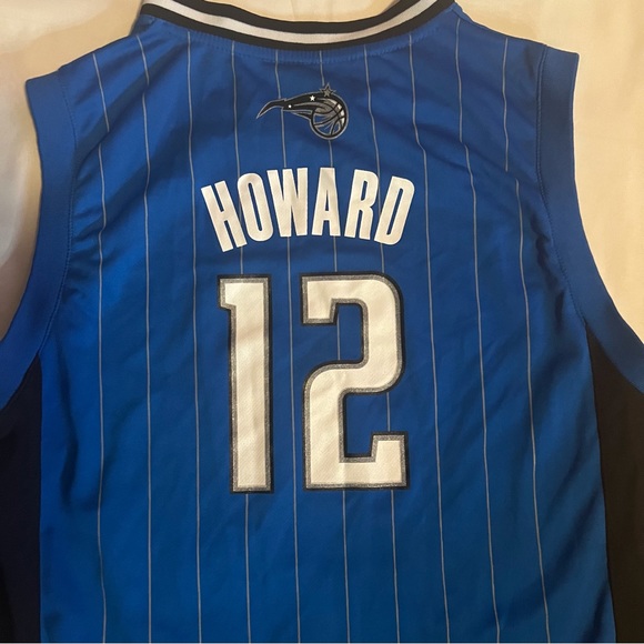 Dwight Howard Adidas Orlando Magic NBA Jersey Youth Large Blue/White/Black - Picture 3 of 5
